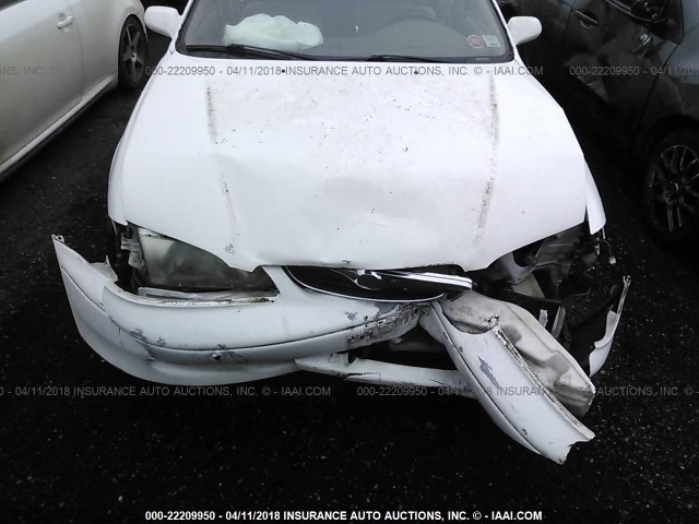 1YVGF22C9X5895642 - 1999 MAZDA 626 ES/LX WHITE photo 6