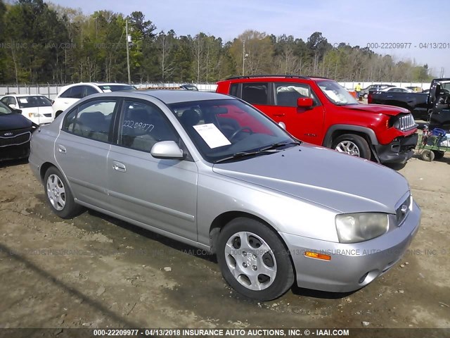 KMHDN45D83U652217 - 2003 HYUNDAI ELANTRA GLS/GT SILVER photo 1