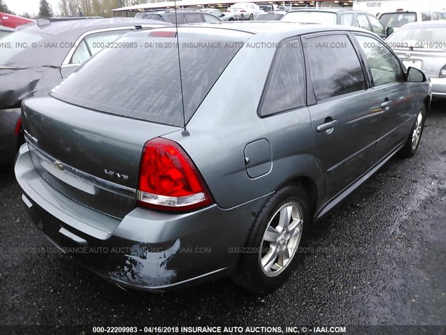 1G1ZT62875F300989 - 2005 CHEVROLET MALIBU MAXX LS 银色 照片 4