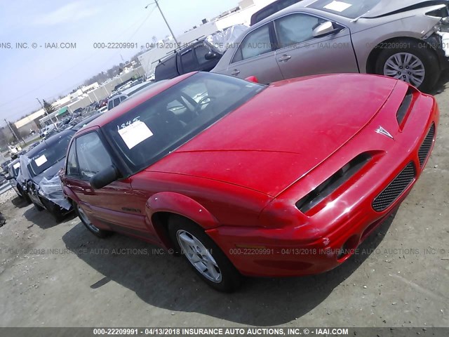 1G2WJ12M6TF261894 - 1996 PONTIAC GRAND PRIX SE RED photo 1