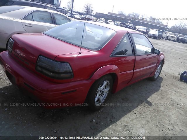 1G2WJ12M6TF261894 - 1996 PONTIAC GRAND PRIX SE 红色 照片 4