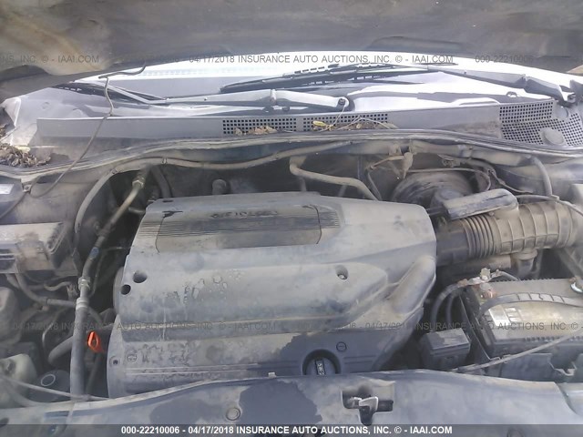 5FNRL18093B111466 - 2003 HONDA ODYSSEY EXL ლურჯი ფოტო 10