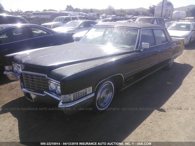 P9171917 - 1969 CADILLAC FLEETWOOD BLACK photo 2