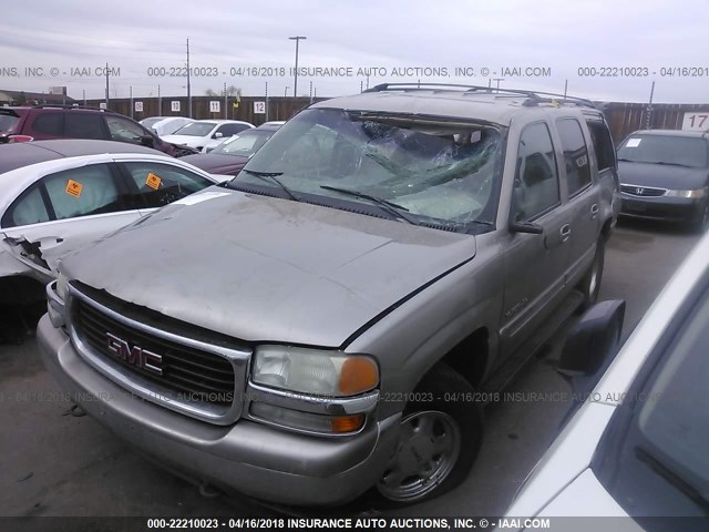 3GKEC16T6YG181427 - 2000 GMC YUKON XL C1500 GRAY photo 2