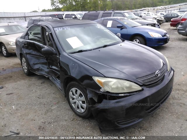 4T1BE32KX3U120584 - 2003 TOYOTA CAMRY LE/XLE/SE Қара фото 1