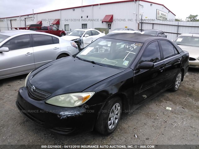 4T1BE32KX3U120584 - 2003 TOYOTA CAMRY LE/XLE/SE Қара фото 2