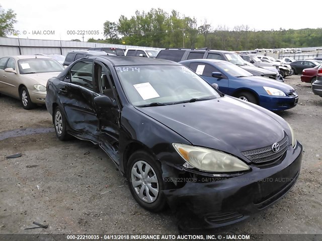 4T1BE32KX3U120584 - 2003 TOYOTA CAMRY LE/XLE/SE Қара фото 6