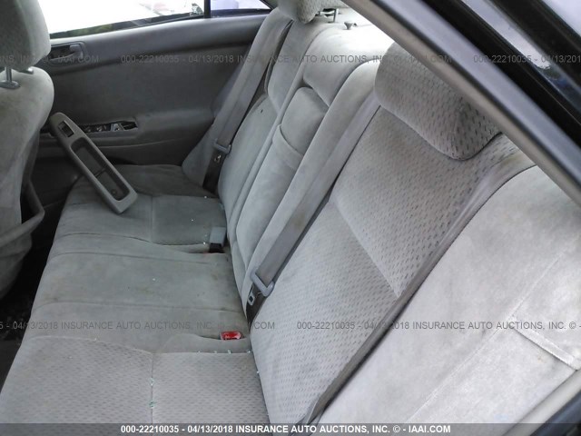 4T1BE32KX3U120584 - 2003 TOYOTA CAMRY LE/XLE/SE Қара фото 8