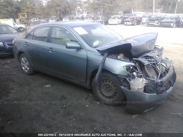 4T1BE46K08U792242 - 2008 TOYOTA CAMRY CE/LE/XLE/SE GREEN photo 1