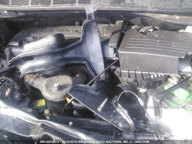 4T1BE46K08U792242 - 2008 TOYOTA CAMRY CE/LE/XLE/SE GREEN photo 10