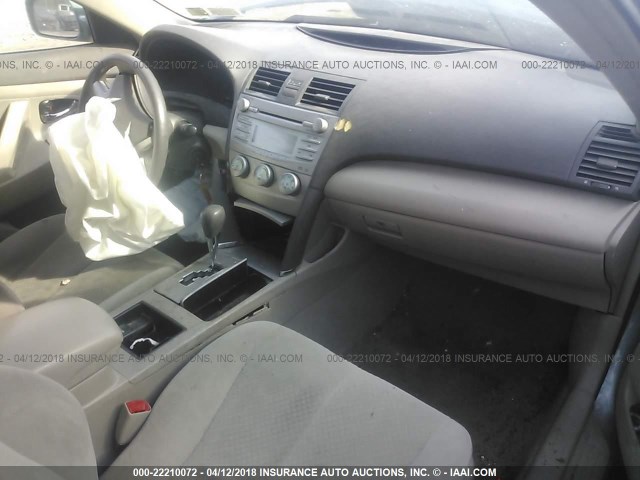 4T1BE46K08U792242 - 2008 TOYOTA CAMRY CE/LE/XLE/SE GREEN photo 5