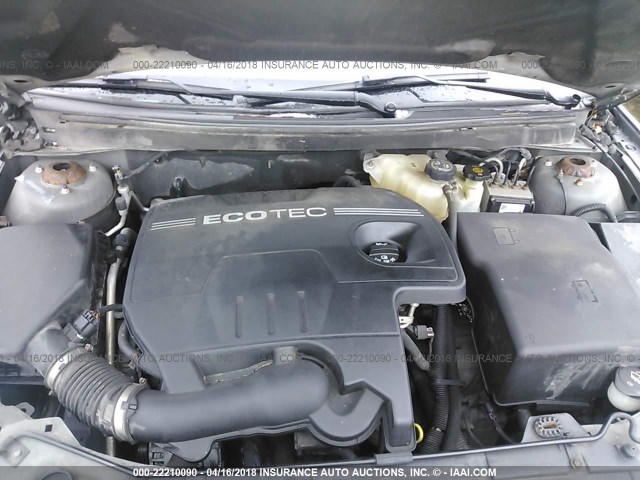 1G2ZF57B384309500 - 2008 PONTIAC G6 VALUE LEADER/BASE GRAY photo 10