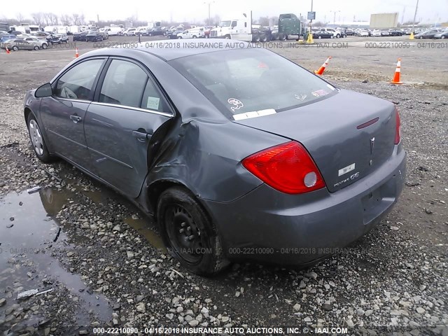 1G2ZF57B384309500 - 2008 PONTIAC G6 VALUE LEADER/BASE GRAY photo 3