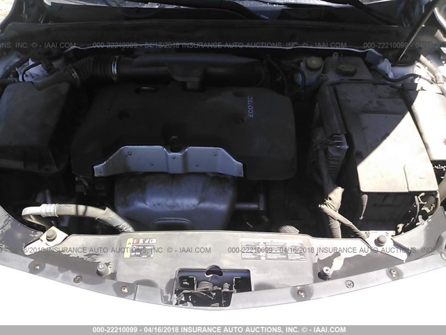 1G11C5SL9EF185663 - 2014 CHEVROLET MALIBU 1LT WHITE photo 10