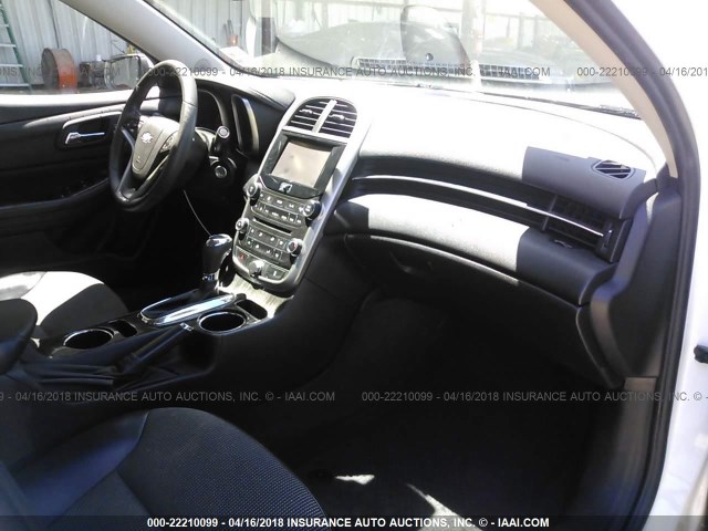 1G11C5SL9EF185663 - 2014 CHEVROLET MALIBU 1LT WHITE photo 5