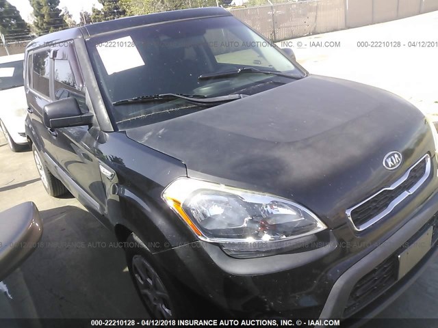 KNDJT2A56C7433027 - 2012 KIA SOUL შავი ფოტო 1