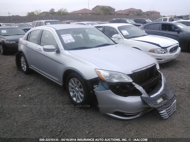 1C3CCBBB5CN149241 - 2012 CHRYSLER 200 TOURING SILVER photo 1