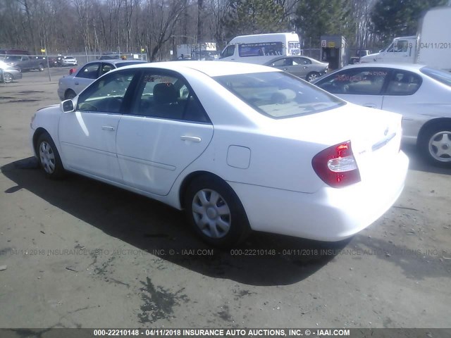 4T1BE32K83U175017 - 2003 TOYOTA CAMRY LE/XLE/SE 白色 照片 3
