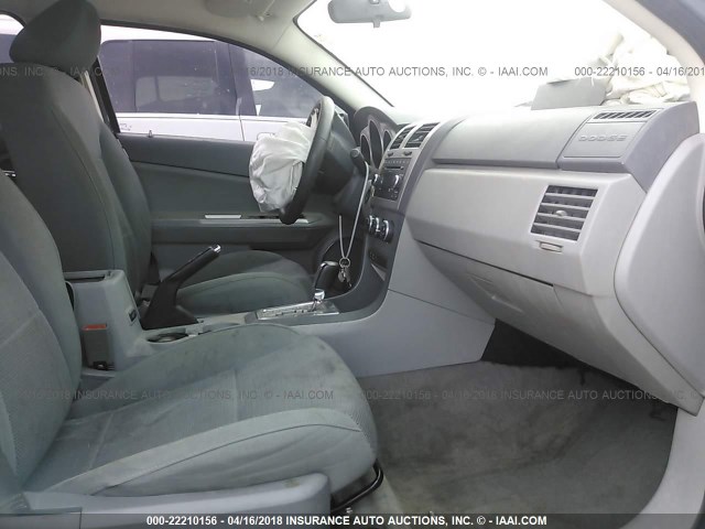 1B3LC56R08N583189 - 2008 DODGE AVENGER SXT SILVER photo 5