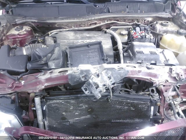 2CKDL63F576105994 - 2007 PONTIAC TORRENT RED photo 10