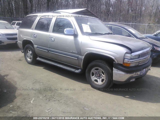 1GNEK13T81R100993 - 2001 CHEVROLET TAHOE K1500 SILVER photo 1