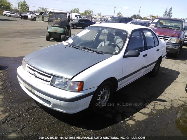 JT2EL43T8R0402655 - 1994 TOYOTA TERCEL DX WHITE photo 2