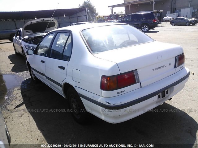 JT2EL43T8R0402655 - 1994 TOYOTA TERCEL DX WHITE photo 3