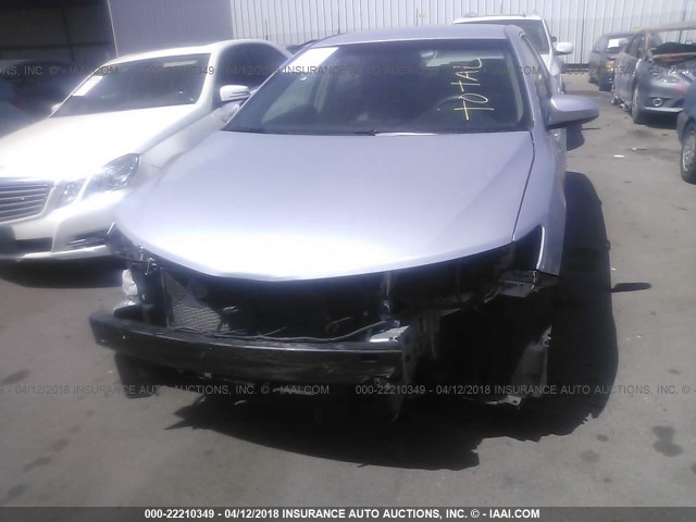 4T4BF1FK3CR170633 - 2012 TOYOTA CAMRY SE/LE/XLE Серебристый фото 6