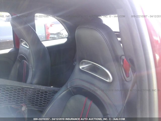 3C3CFFJH6DT645414 - 2013 FIAT 500 ABARTH RED photo 8