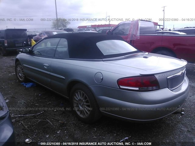 1C3EL55R56N217187 - 2006 CHRYSLER SEBRING TOURING SILVER photo 3