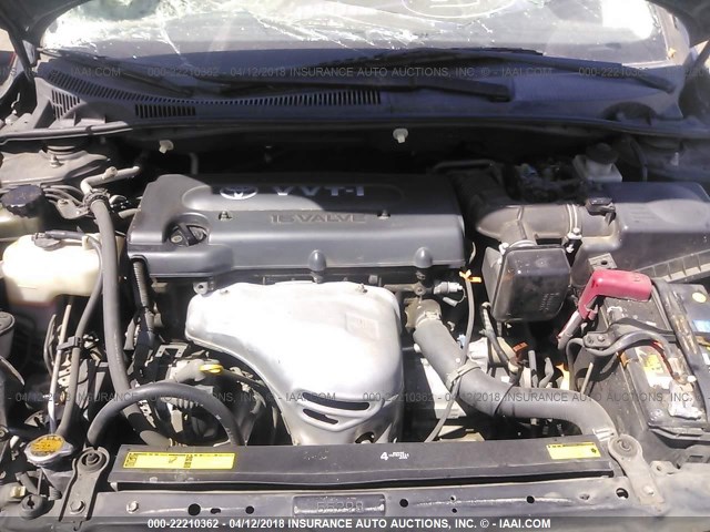 JTKDE177550012401 - 2005 TOYOTA SCION TC 灰色 照片 10