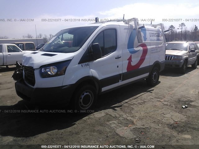 1FTYR1YM5GKB11695 - 2016 FORD TRANSIT T-250 WHITE photo 2