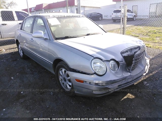 KNALD124255056469 - 2005 KIA AMANTI SILVER photo 1