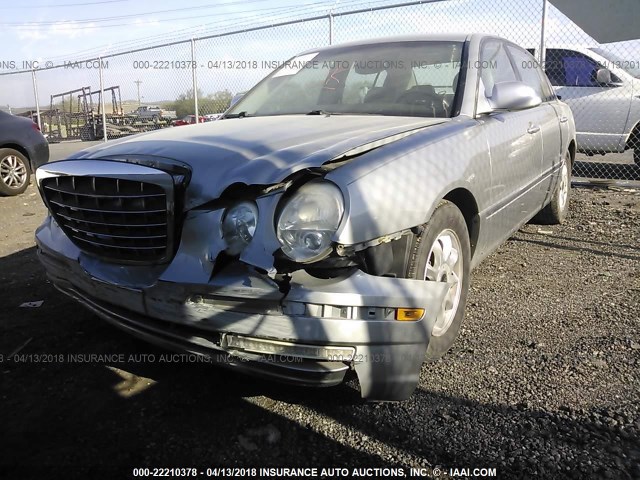 KNALD124255056469 - 2005 KIA AMANTI SILVER photo 2