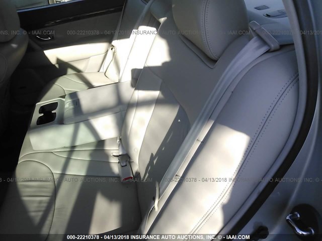 KNALD124255056469 - 2005 KIA AMANTI SILVER photo 8