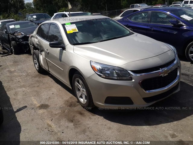 1G11B5SL6FF345681 - 2015 CHEVROLET MALIBU LS ოქროსფერი ფოტო 1
