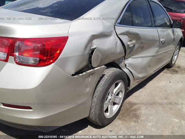 1G11B5SL6FF345681 - 2015 CHEVROLET MALIBU LS ოქროსფერი ფოტო 6