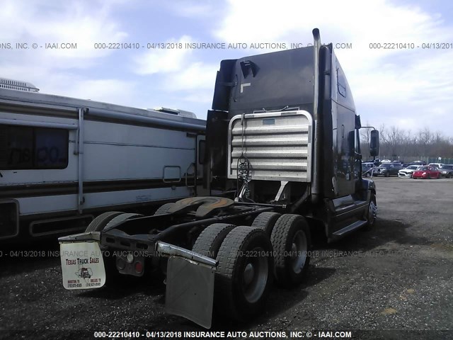 1FUJBBCK49DAA9613 - 2009 FREIGHTLINER CONVENTIONAL ST120 BLACK photo 4