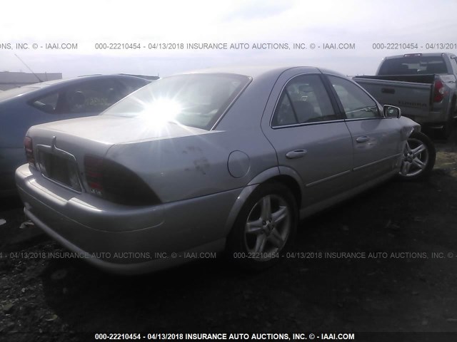 1LNHM87A51Y657251 - 2001 LINCOLN LS Gümüş foto 4