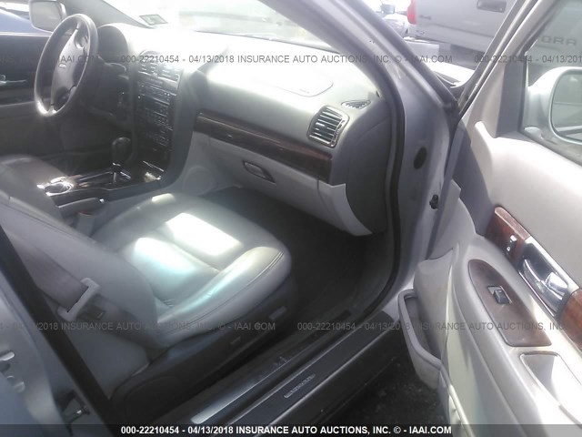 1LNHM87A51Y657251 - 2001 LINCOLN LS Gümüş foto 5