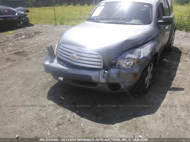 3GNDA13D26S678857 - 2006 CHEVROLET HHR LS GRAY photo 6