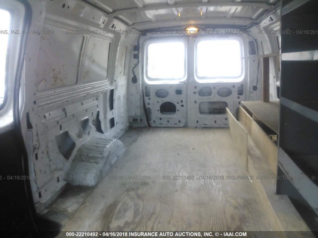 1FTNS24L0YHA29544 - 2000 FORD ECONOLINE E250 VAN WHITE photo 8