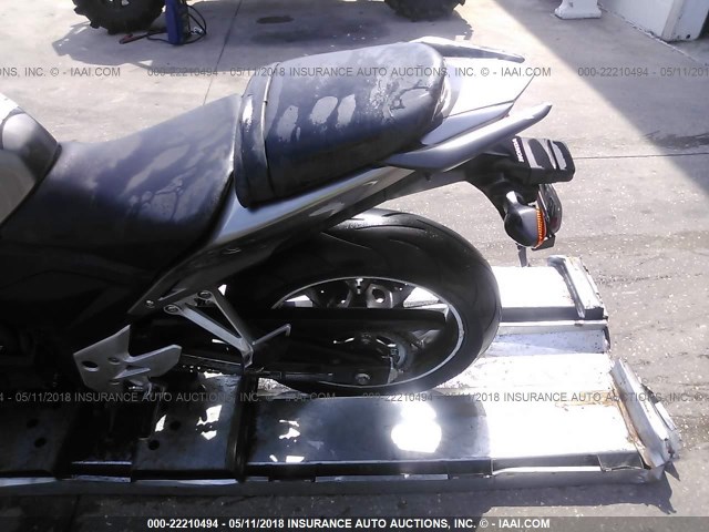 MLHPC4466F5200188 - 2015 HONDA CBR500 R GRAY photo 6