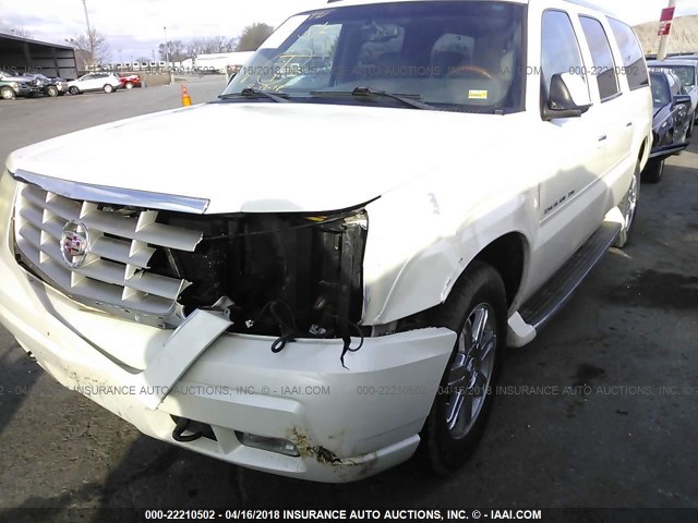 3GYFK66N43G316523 - 2003 CADILLAC ESCALADE ESV CREAM photo 6