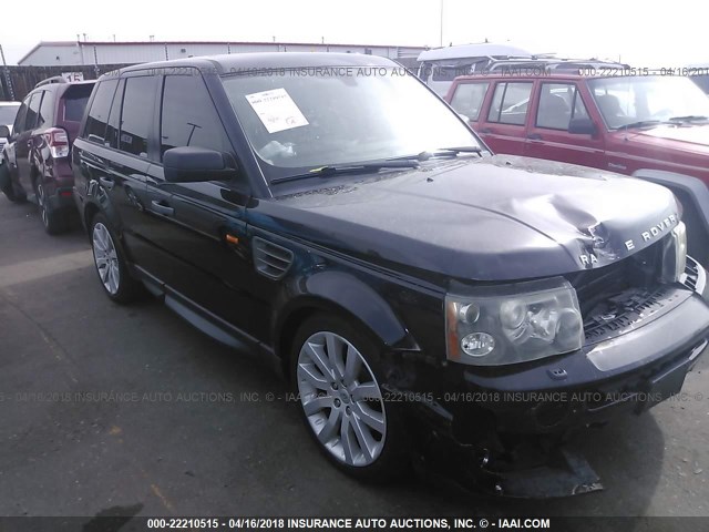 SALSF25426A918522 - 2006 LAND ROVER RANGE ROVER SPORT HSE BLACK photo 1