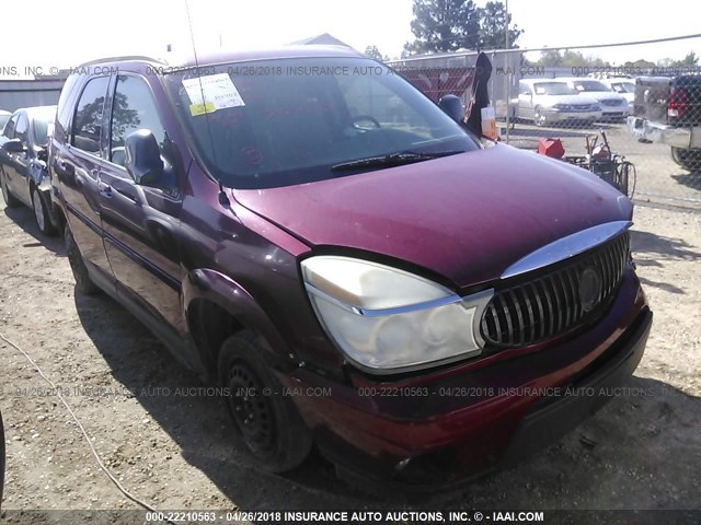 3G5DA03L16S507034 - 2006 BUICK RENDEZVOUS CX/CXL BURGUNDY photo 1