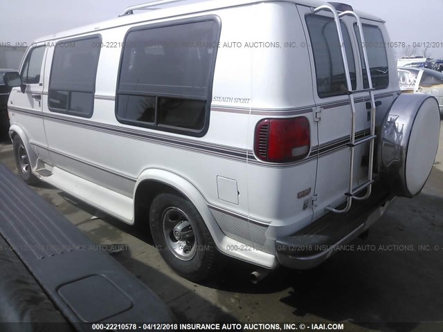 2B6HB21YXSK508561 - 1995 DODGE RAM VAN B2500 WHITE photo 3