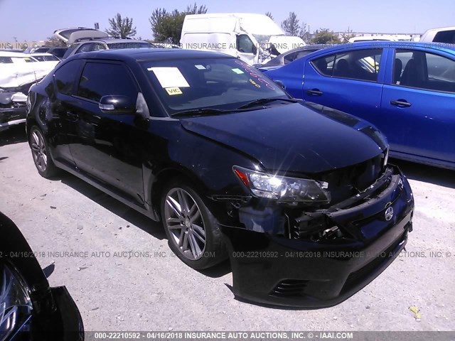 JTKJF5C71C3029348 - 2012 TOYOTA SCION TC 黑色 照片 1