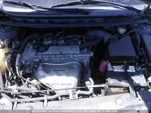 JTKJF5C71C3029348 - 2012 TOYOTA SCION TC 黑色 照片 10