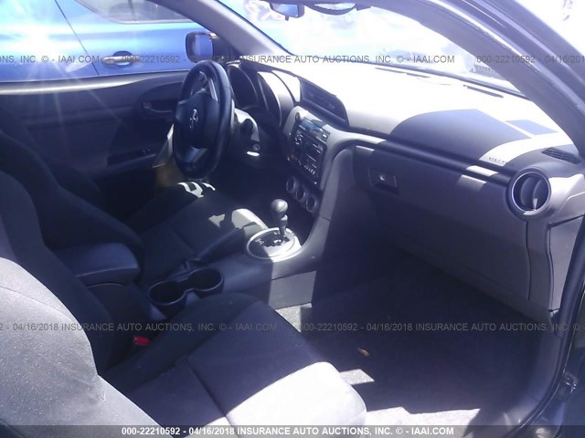 JTKJF5C71C3029348 - 2012 TOYOTA SCION TC 黑色 照片 5